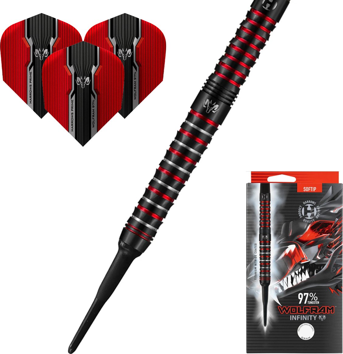 Harrows ŠIPKY WOLFRAM INFINITY soft 18gR