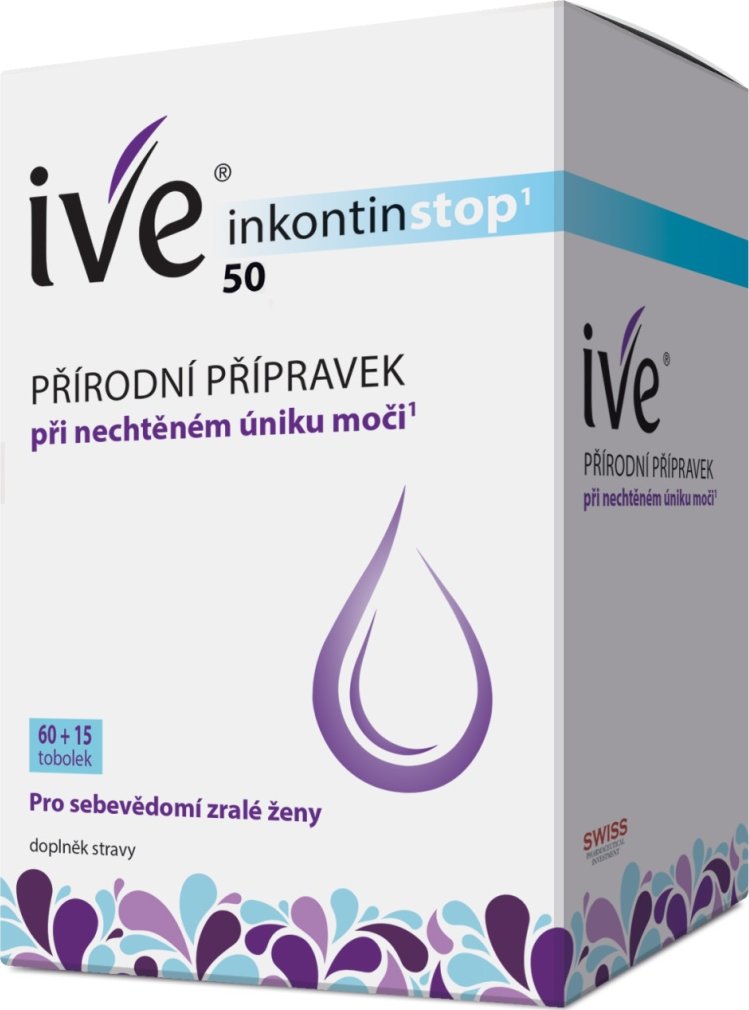 Ive InkontinStop 60 tobolek - s kupónem KUP15 cena 722 Kč + extra diskrétní expedice