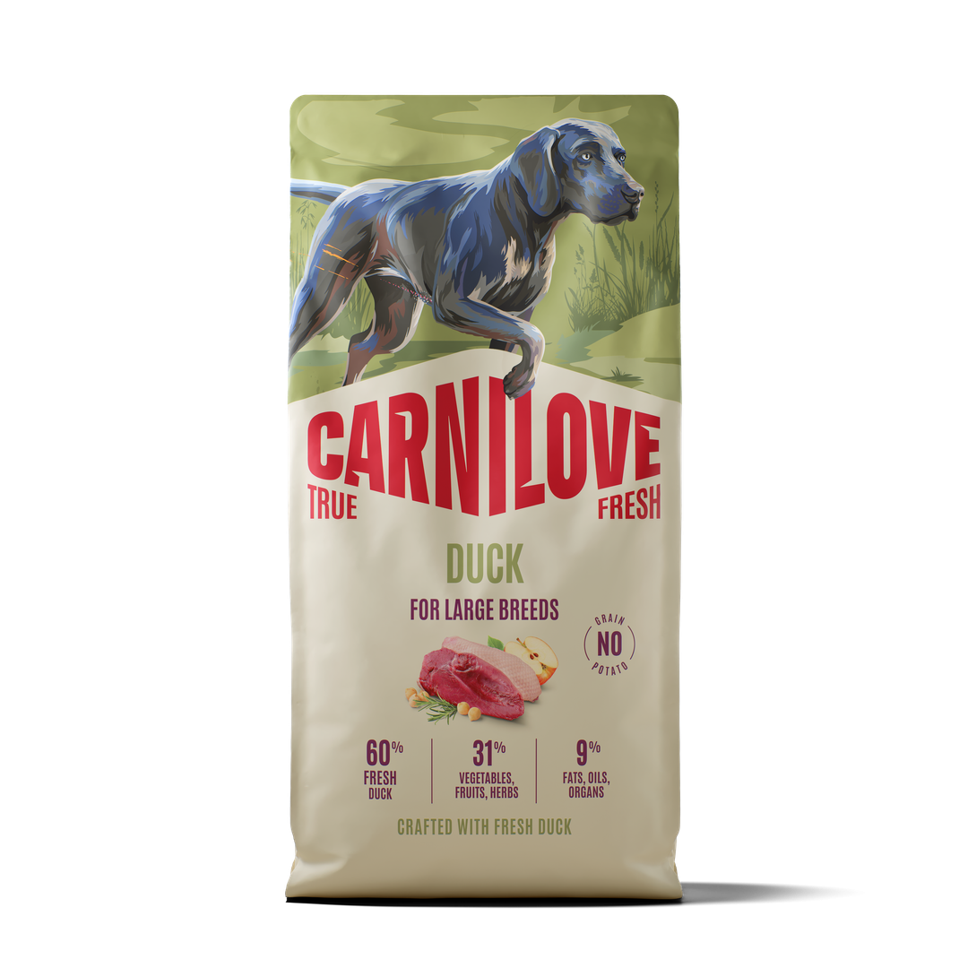 Carnilove True Fresh Dog Duck for Adult Large 12 kg