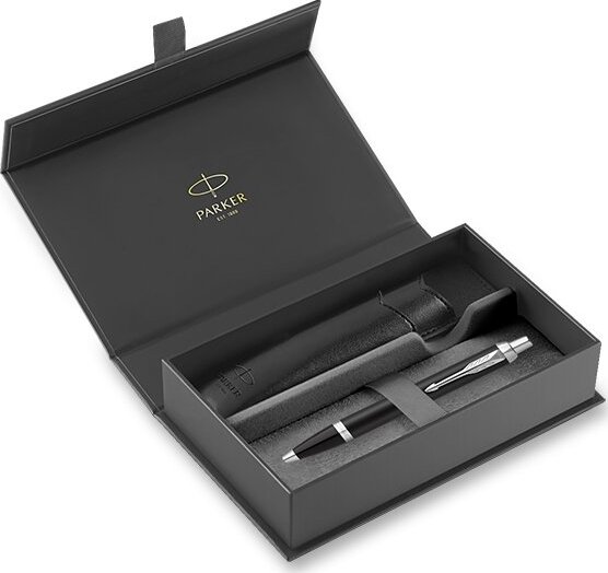 Parker I.M. Essential Matte Black CT dárková sada