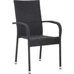 Ratanová židle Margarita Z100180-S černá
