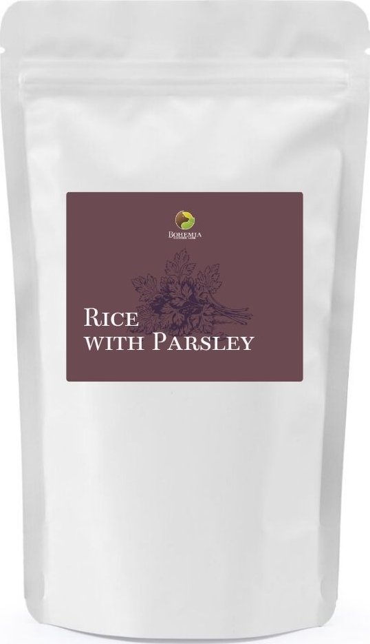 BOHEMIA COOKED Rice with parsley 800g BOHEMIA COOKED Rice with parsley 800 g