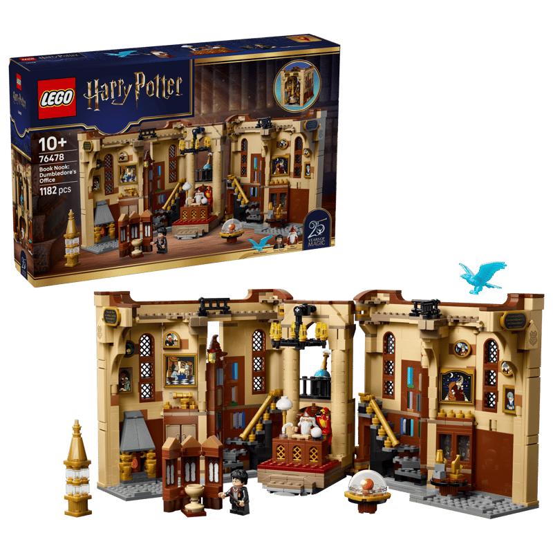 LEGO® Harry Potter 76478 Knižní zarážka: Brumbálova pracovna