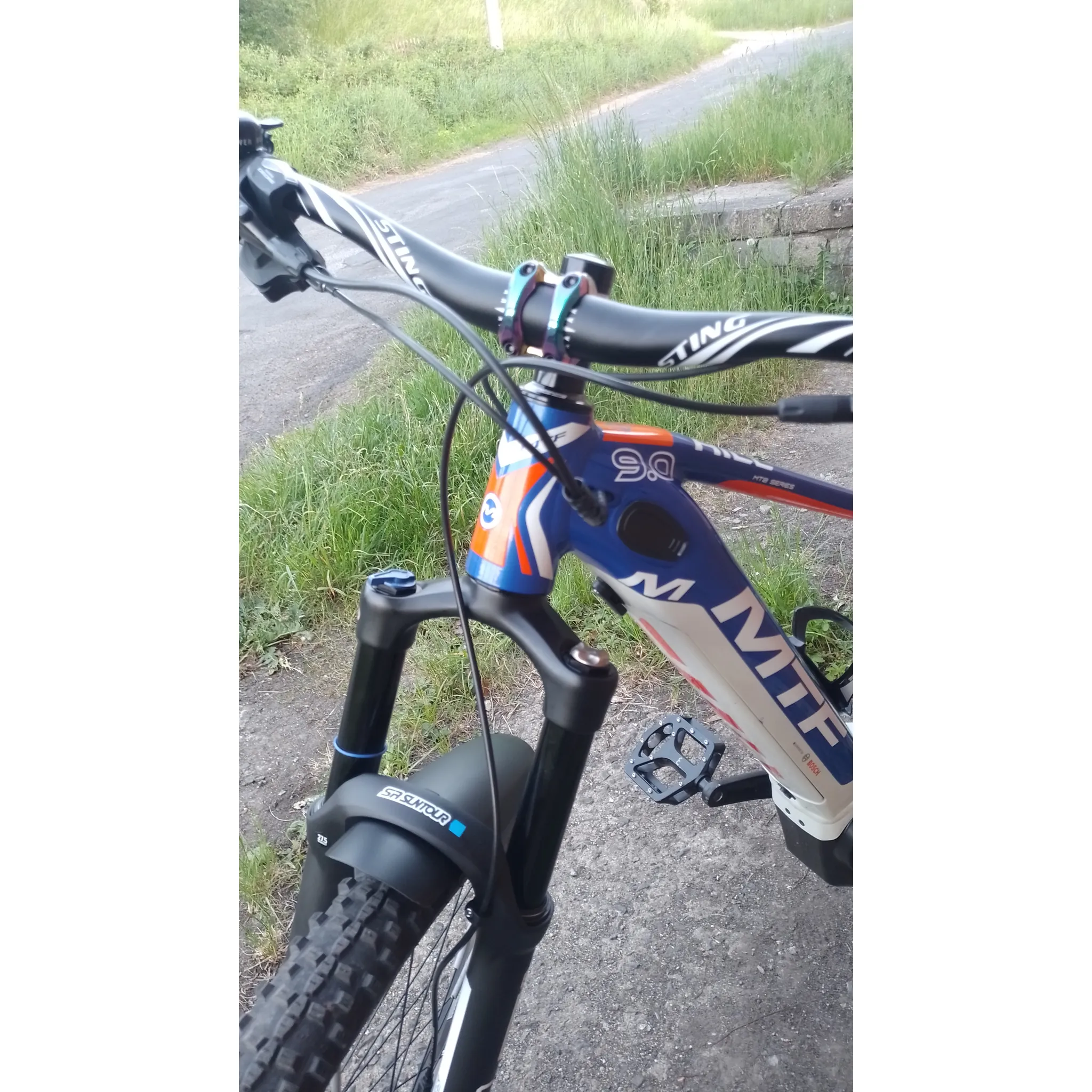 Fotografie 6 - Řídítka Sting Bike ST-210 35/800 mm černá