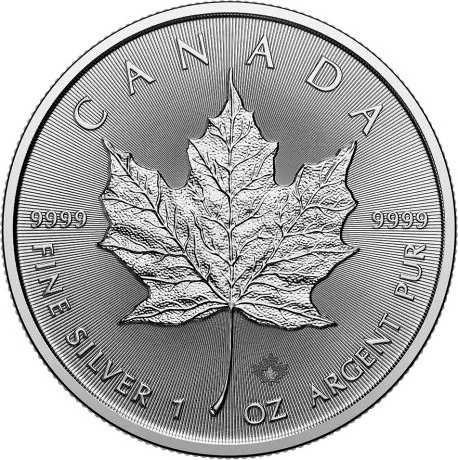 The Royal Canadian Mint Maple Leaf 1 oz 2026 stříbrná investiční mince 31,1 g