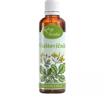 Serafin byliny TB Vlaštovičník - tinktura z bylin - 50 ml