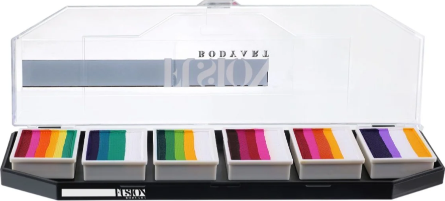 Paleta barev Fusion LEANNES RAINBOW FLOWER PALETTE