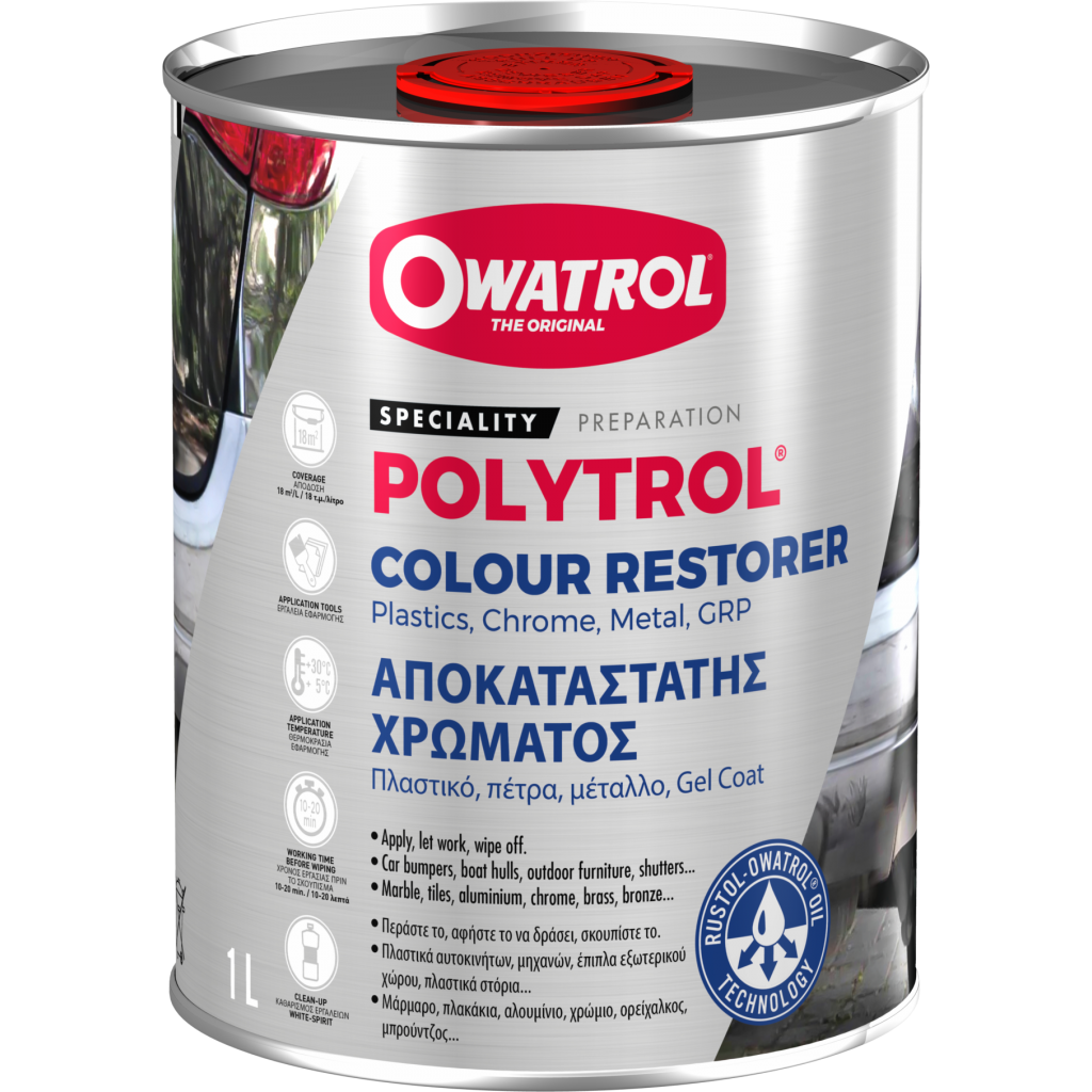 OWATROL POLYTROL - restaurátor plastu, laminátu, keramiky a kovu, balení 1 l