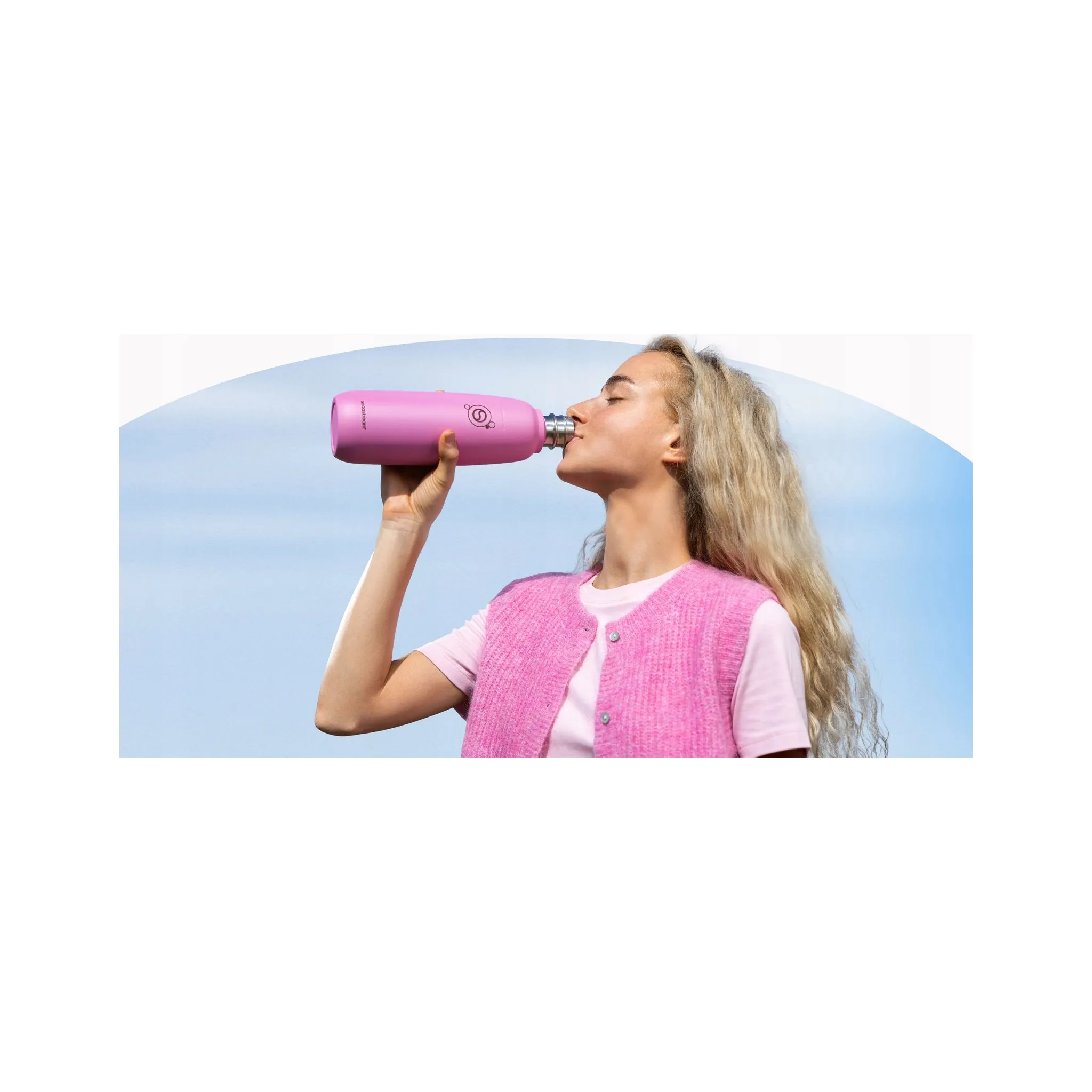 Fotografie 4 - Příslušenství pro výrobník sody SodaStream Fizz & Go Cool termo lahev 900 ml Guava