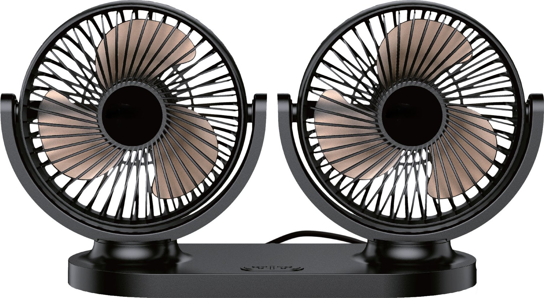 Ventilátor USB dvojitý Alltrucker