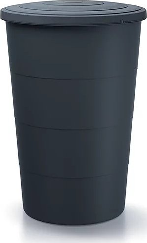 Sud na dešťovou vodu – Smooth 160 l (š. 60 cm × d. 60 cm × v. 88 cm), antracit