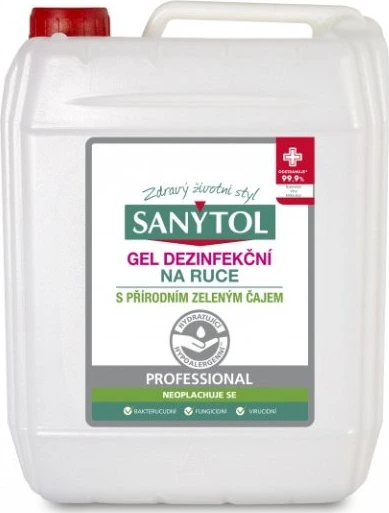 Sanytol Professional dezinfekční gel na ruce 5l