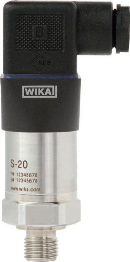 WIKA - Ursula Wiegand Ges.m.b.H. snímač S-20 0/600bar, 4/20mA, M20x1,5mm, tř.0,25% BFSL, Testprotokol