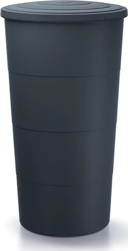Sud na dešťovou vodu – Smooth 200 l (š. 60 cm × d. 60 cm × v. 107 cm), antracit
