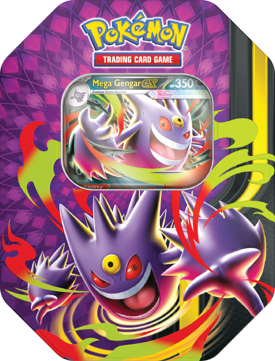 Mega 736 Pokémon TCG Mega Moonlit Tin Mega Gengar ex od 736 Kč - Zbozi.cz