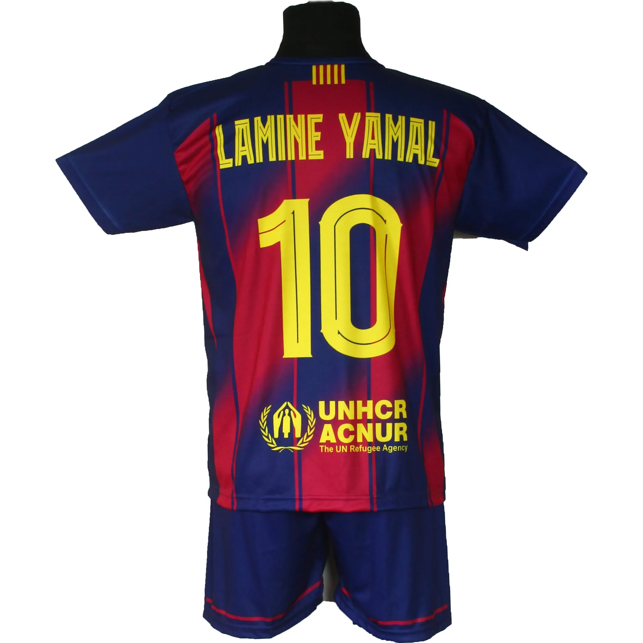 Fotografie 2 -  Dětský dres s podkolenkami FC Barcelona Lamine Yamal LAMYAM 134 cm