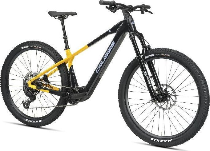 Elektrokolo CRUSSIS e-Hard 11.11 (800 Wh) 22,28Ah 29" ŽLUTÁ/ČERNÁ - PŘEDVÁDĚCÍ KOLO č.36 2026 rám L" + DOPRAVA ZDARMA