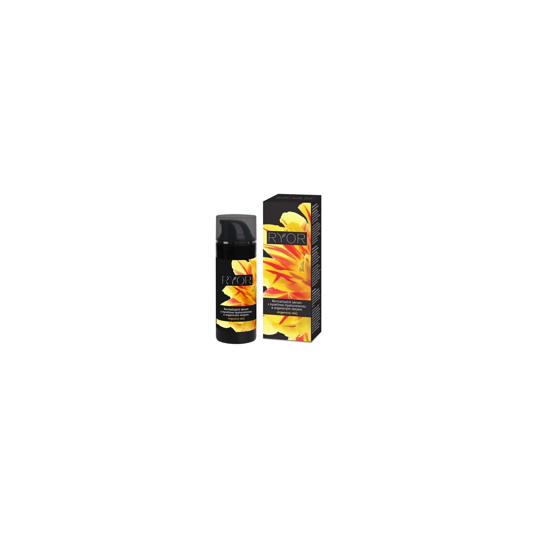 Fotografie 2 - Pleťové sérum RYOR Argan.revital.sérum s kys.hyal.50ml