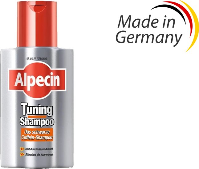 Alpecin Tuning šampon proti vypadávání a na ztmavení vlasů 200ml