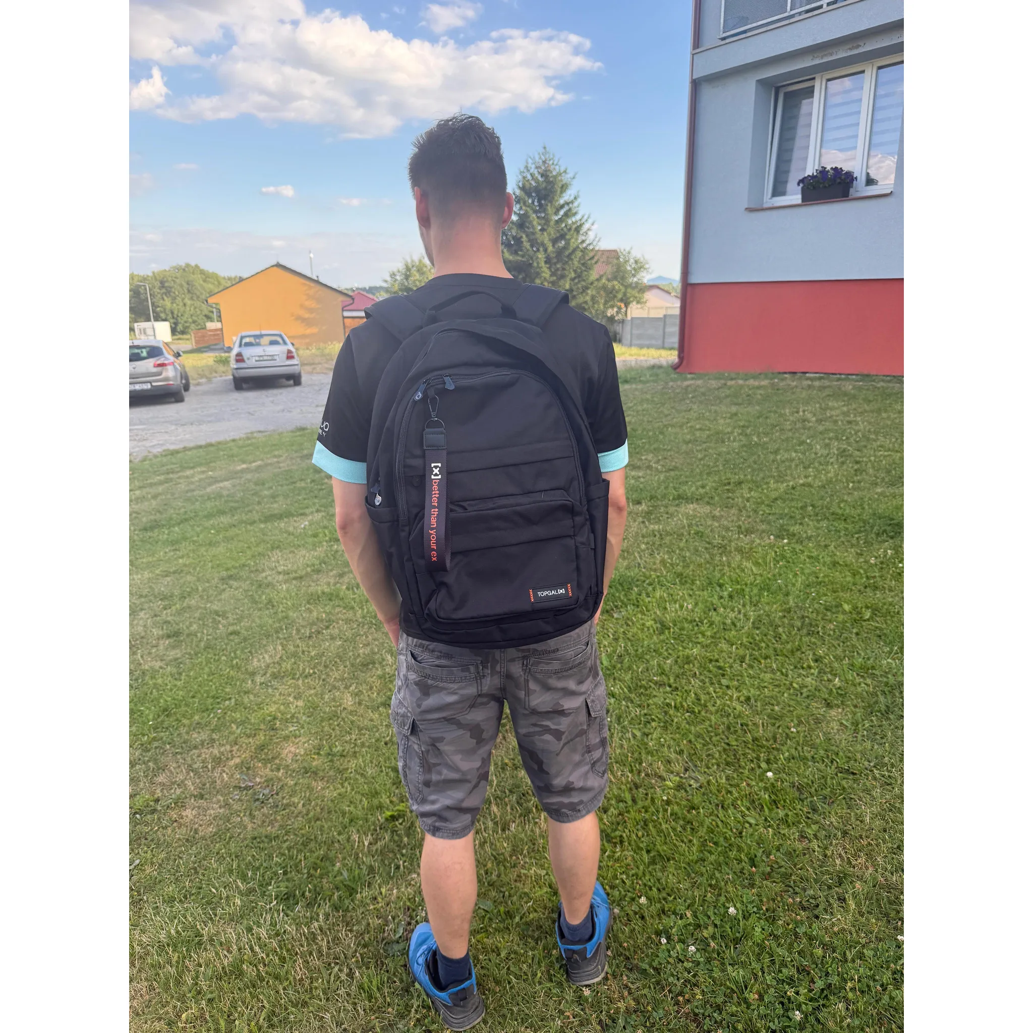 Fotografie 6 - Školní batoh Topgal Sany X 26058 30 l černý