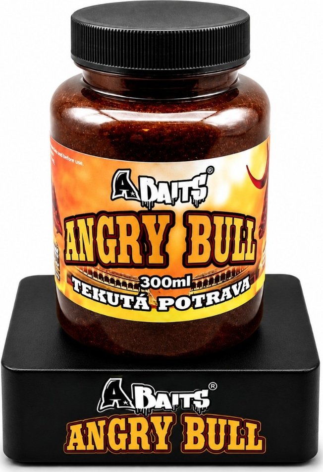 A Baits - Tekutá potrava Angry Bull 300ml