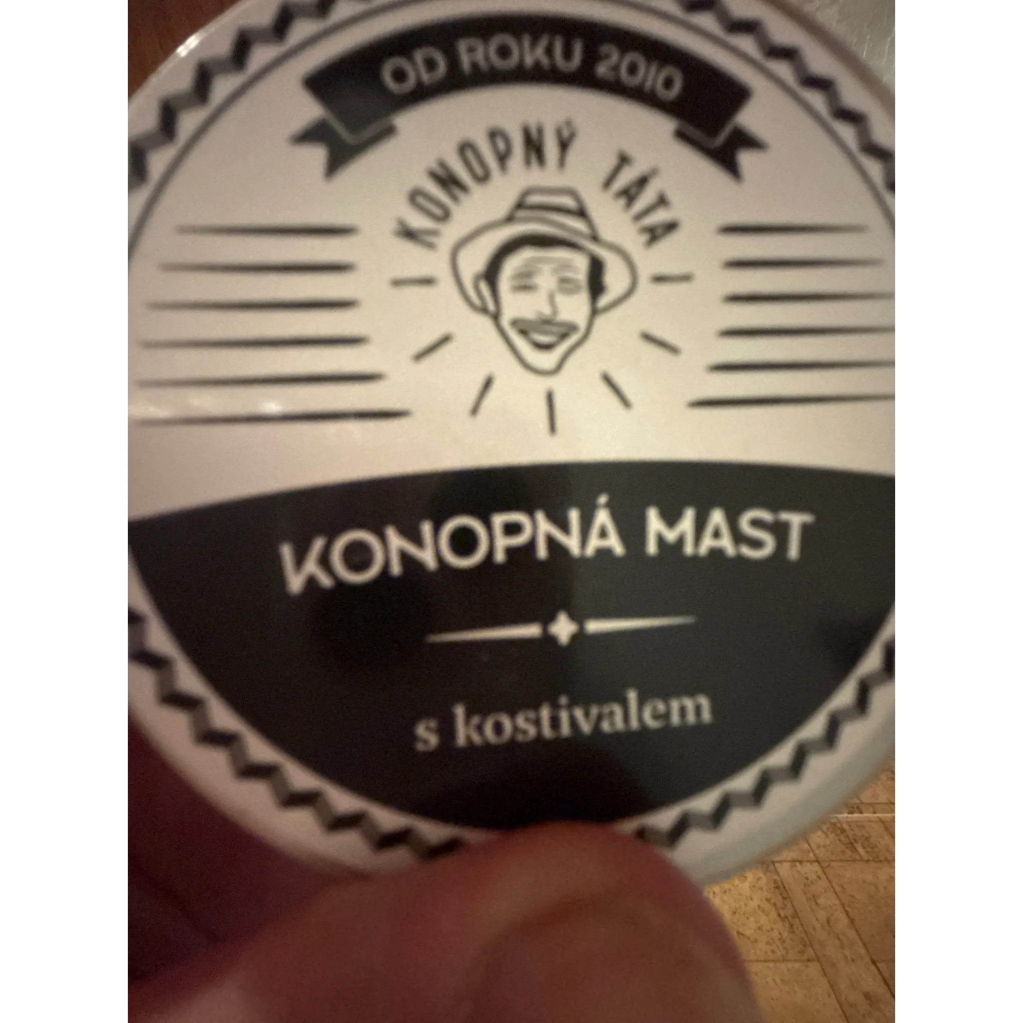 Fotografie 11 - Bylinná léčivá mast Konopný táta Konopná mast s kostivalem 200 ml