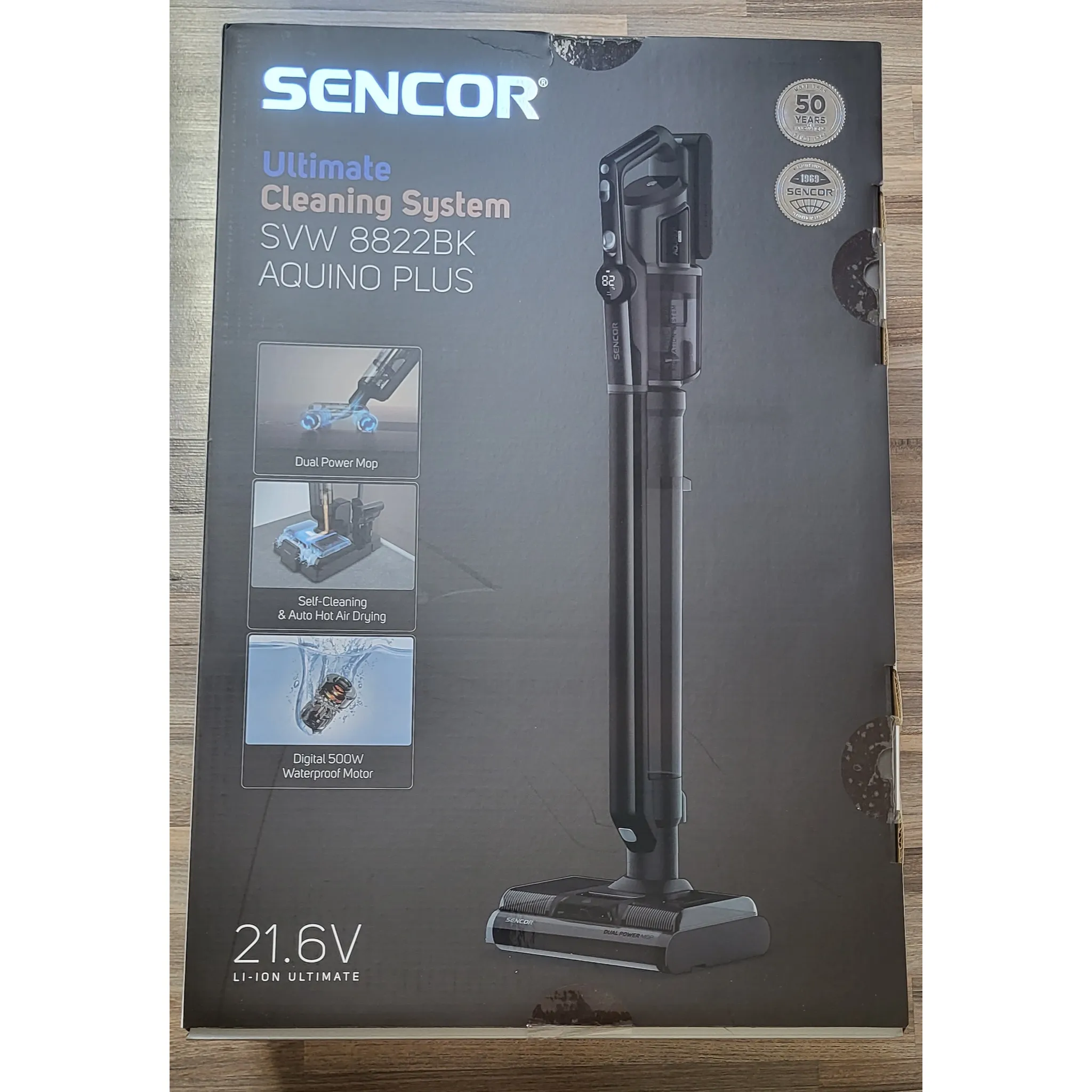 Fotografie 2 - Vysavač Sencor SVW 8822BK