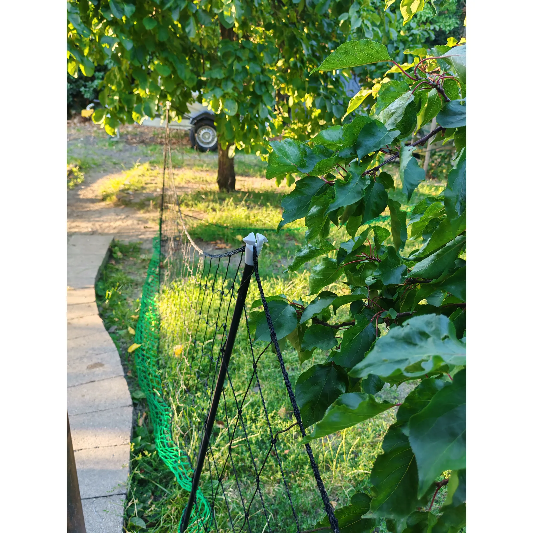 Fotografie 4 - Ohradník VNT Electronics Nevodivá ohradníková síť s brankou pro drůbež zelená 112 cm x 24 m