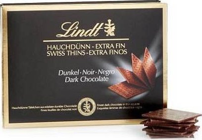 Čokoláda Lindt Thins Negro