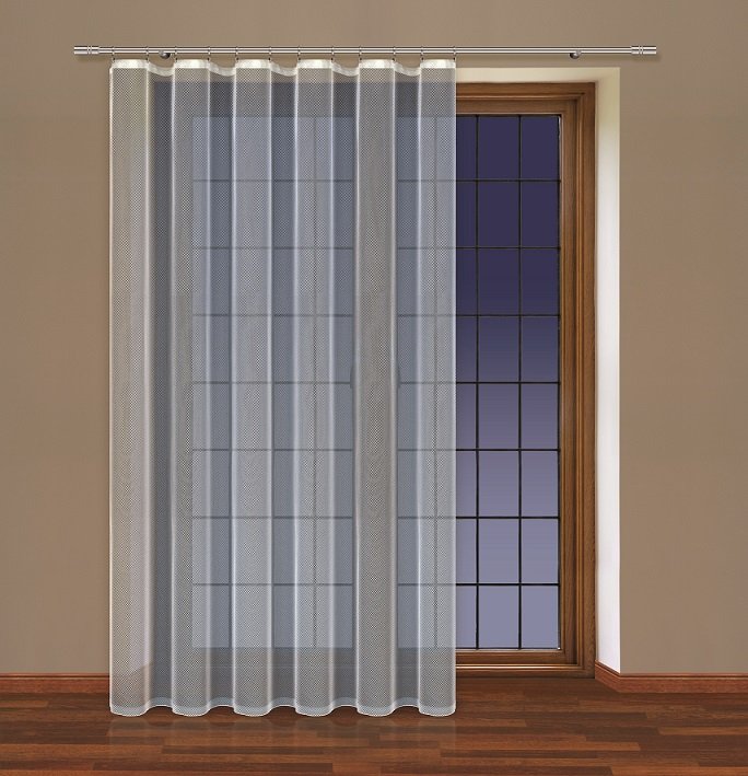 Kusová záclona Itana S řasící páskou F1 250x300