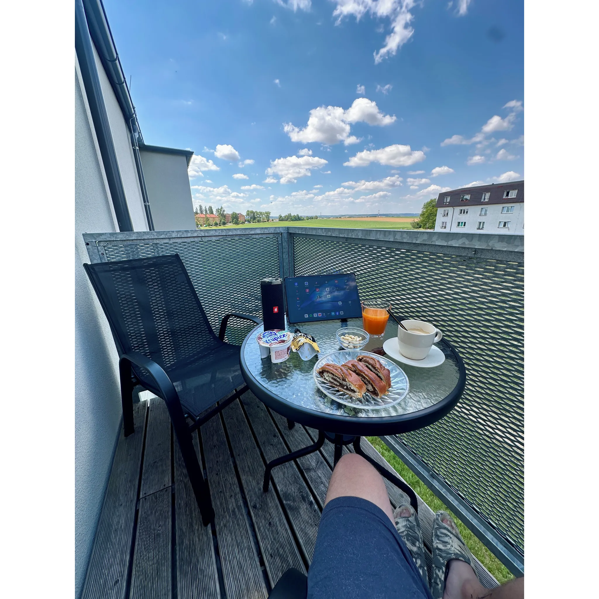 Fotografie 4 - Zahradní sestava Nábytek na balkon 27568 set 2 + 1 černý