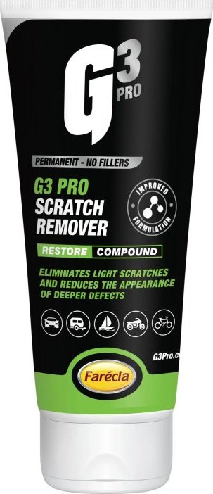 FARÉCLA G3 PRO SCRATCH REMOVER PASTE 100ml pasta na odstranění škrábanců Restore 7263