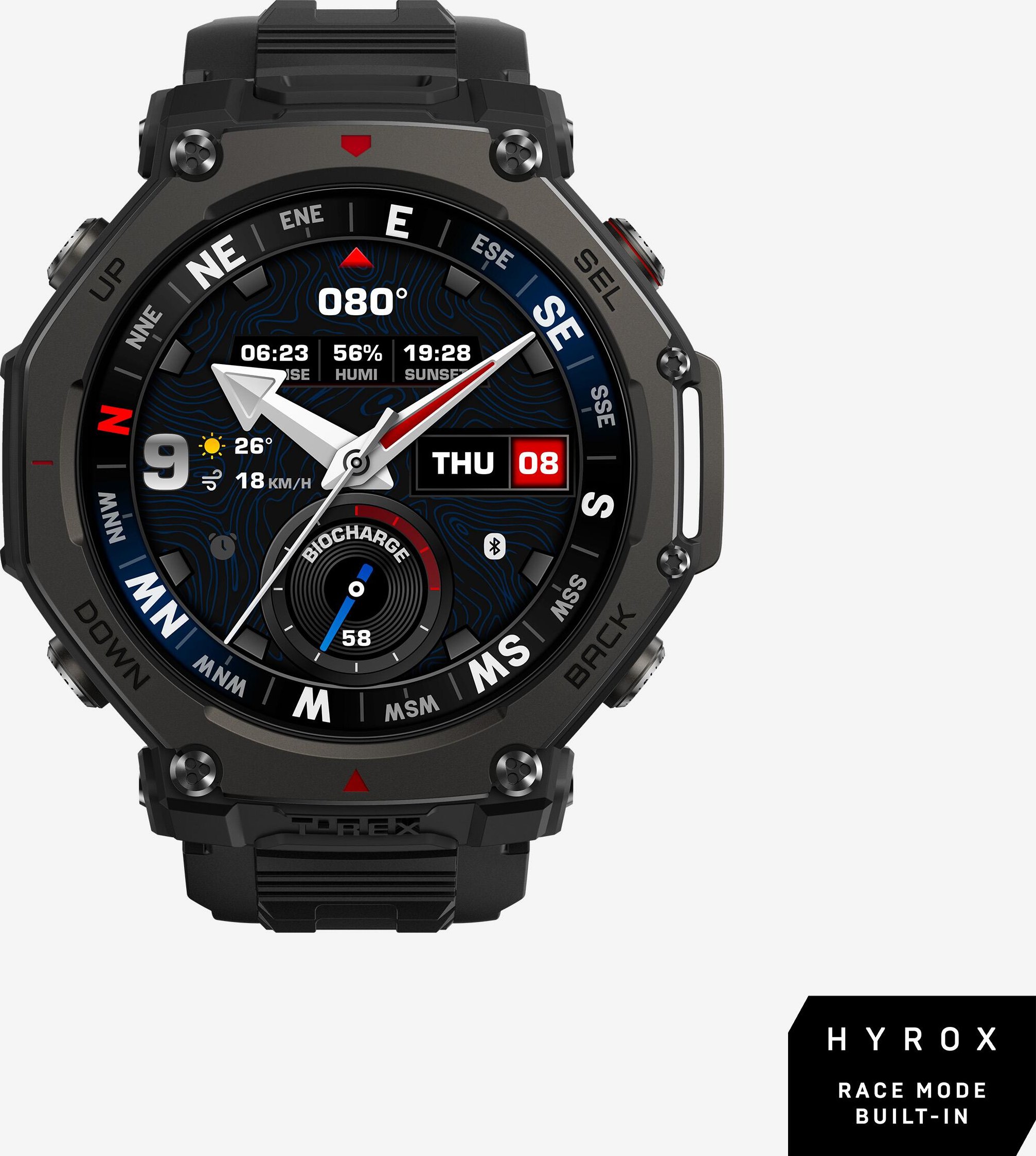AMAZFIT Chytré sportovní hodinky s GPS Amazfit T-Rex 3 Pro 48 mm