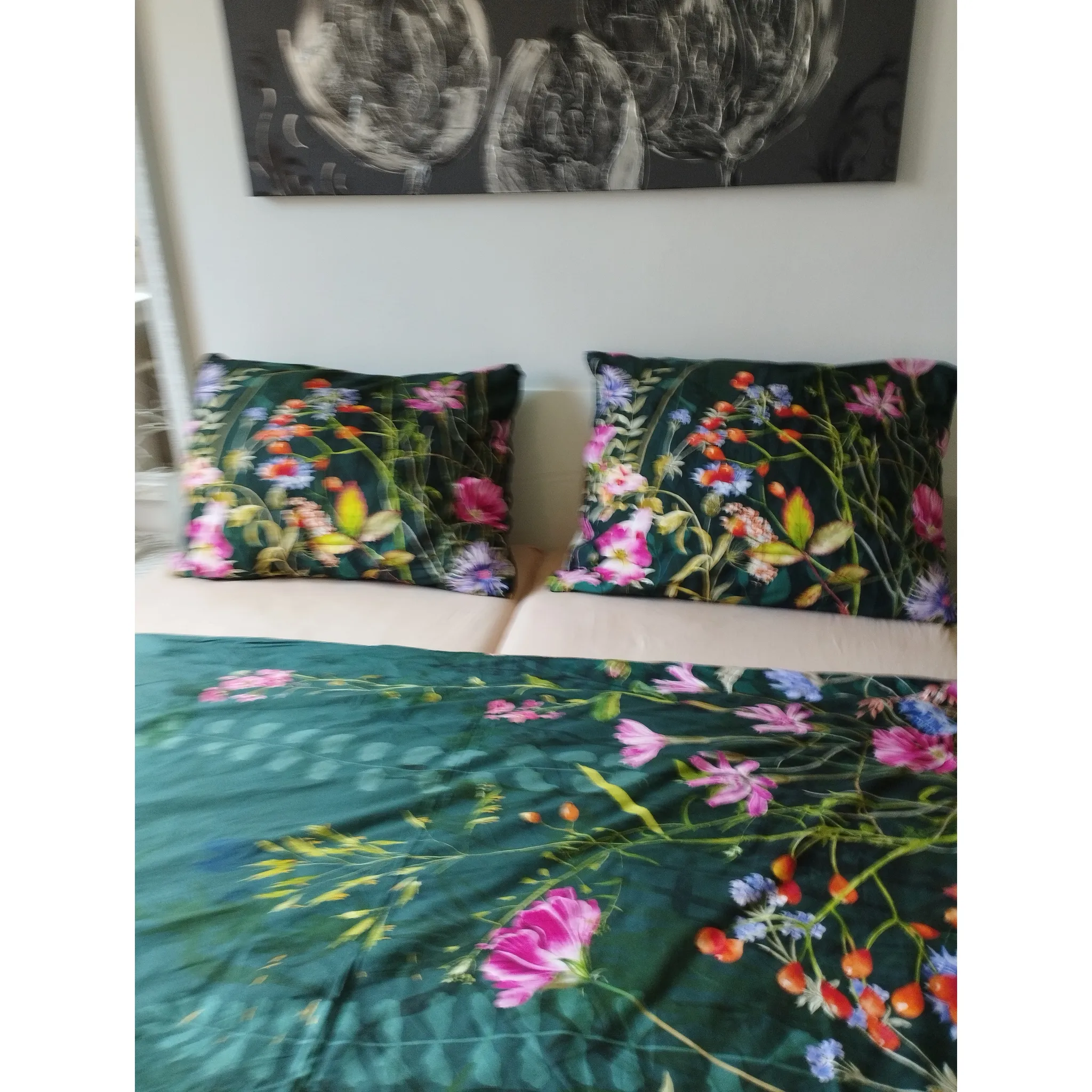 Fotografie 3 - Povlečení Matějovský Margot bavlna deluxe digitál 140 x 200, 70 x 90 cm zipový uzávěr