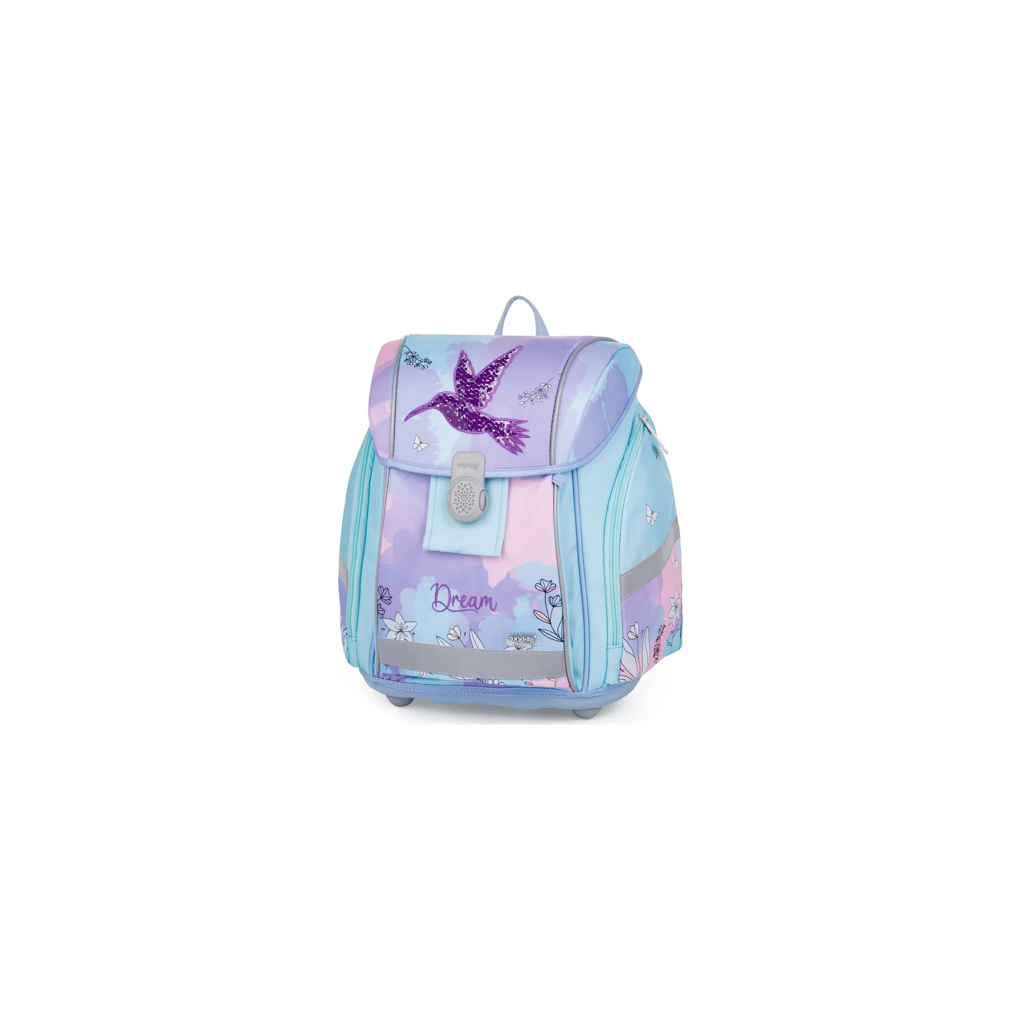 Fotografie 2 - Set školních potřeb Oxybag Premium Light 3dílný set Kolibřík 0-59625
