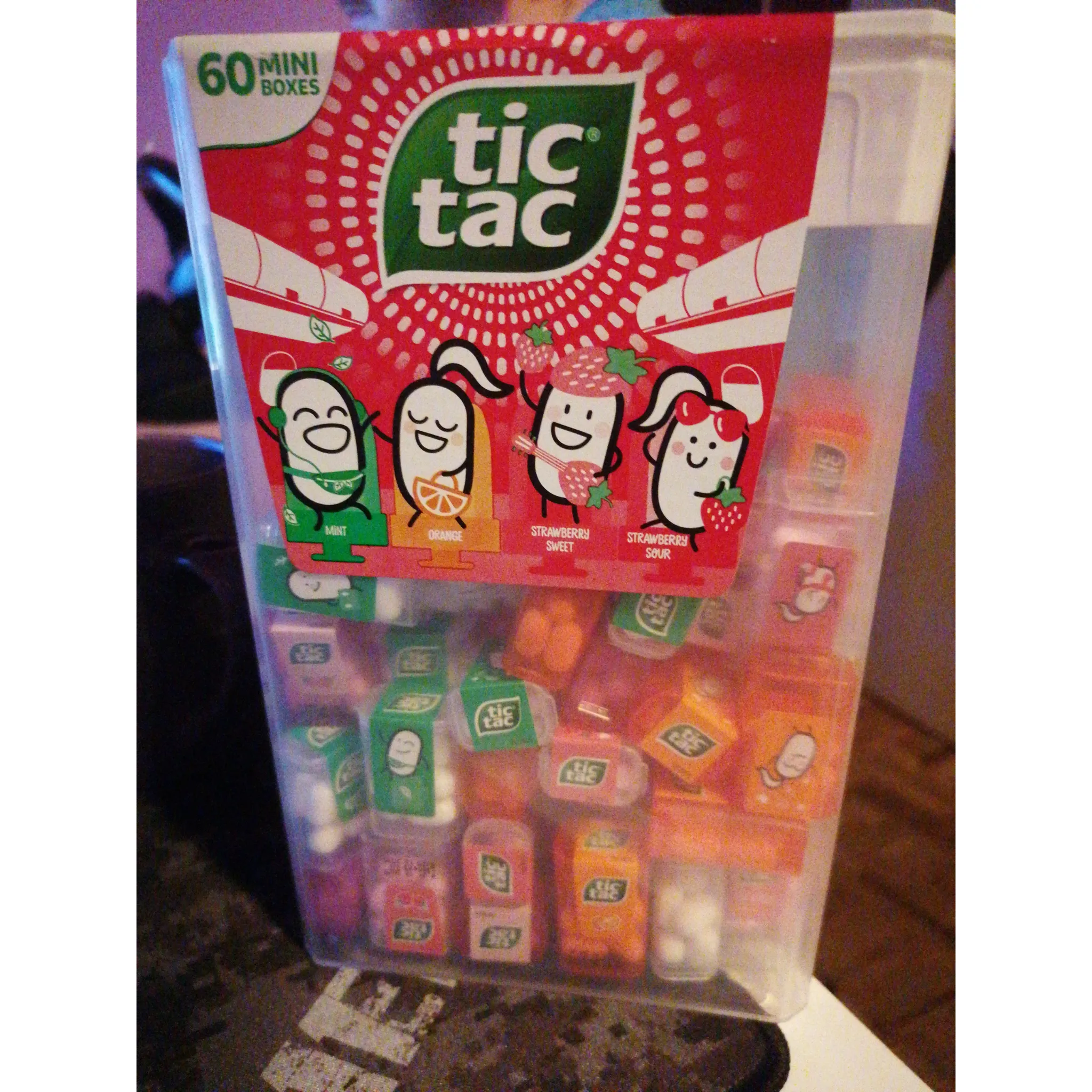 Fotografie 4 - Bonbon Tic Tac Maxi Pack jahoda 228 g