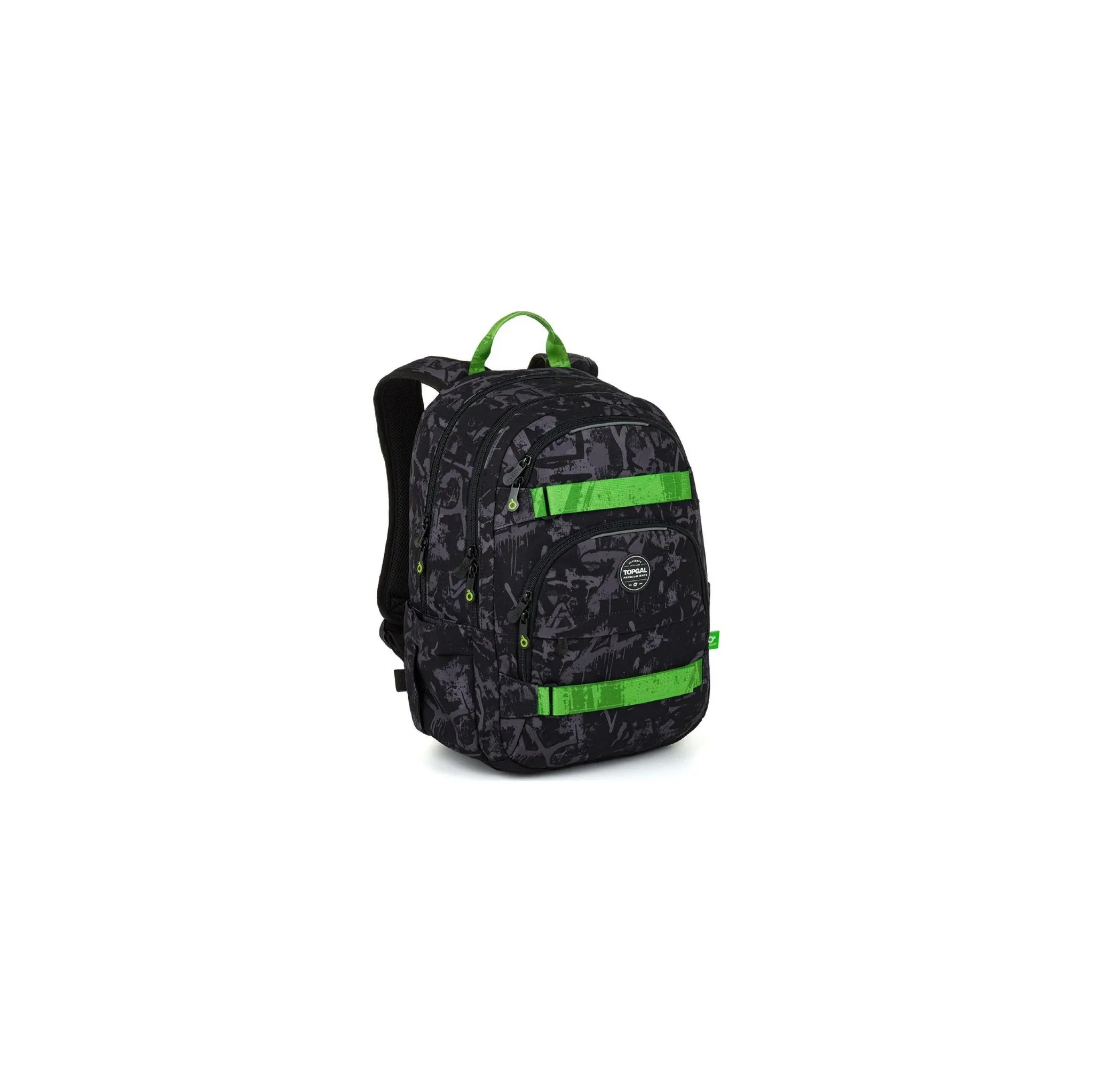 Fotografie 1 - Školní batoh Topgal Viki 25 l 26041 Graffiti Green