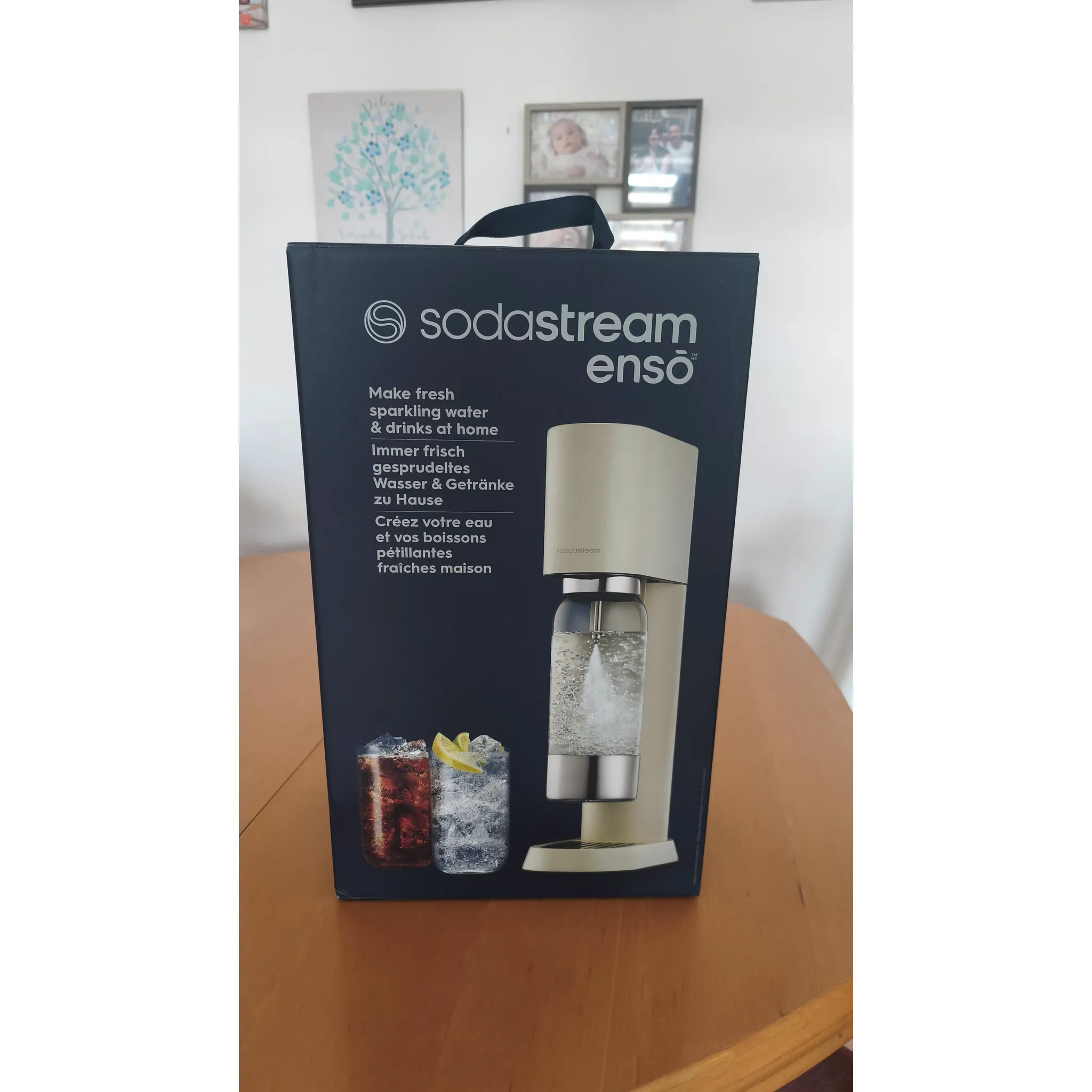 Fotografie 26 - Výrobník sody Sodastream Enso stříbrný