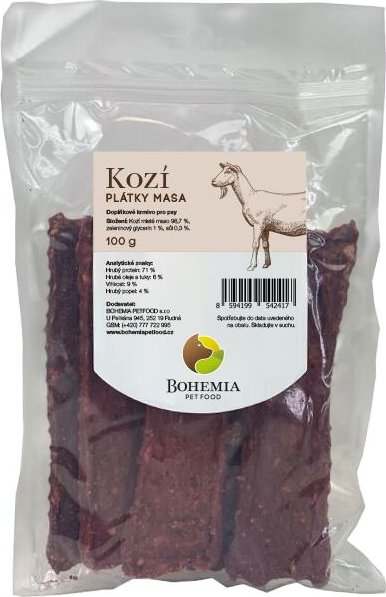 BOHEMIA Kozí plátky 100g