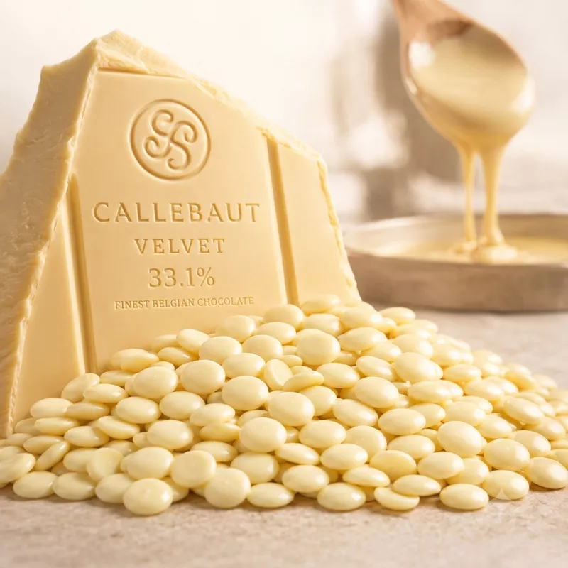 Callebaut Čokoláda bílá VELVET 33,1 % 250g