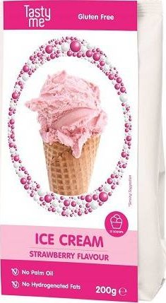 Směs na jahodovou zmrzlinu 200g - Tasty Me