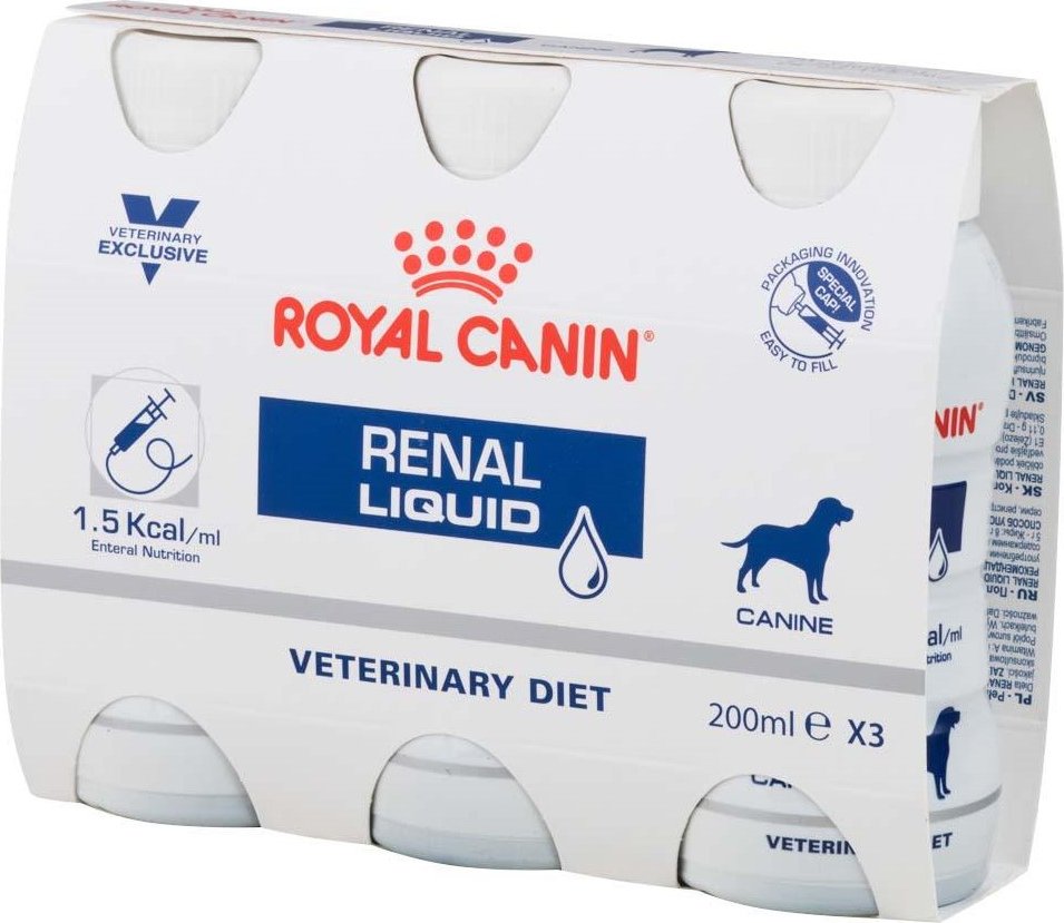 Royal Canin VHN Dog Renal Liquid 3x0,2 l