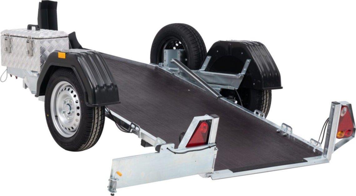 Sklopný přívěs pro motocykl Debon MOTO 1®, 250x90, 750 kg