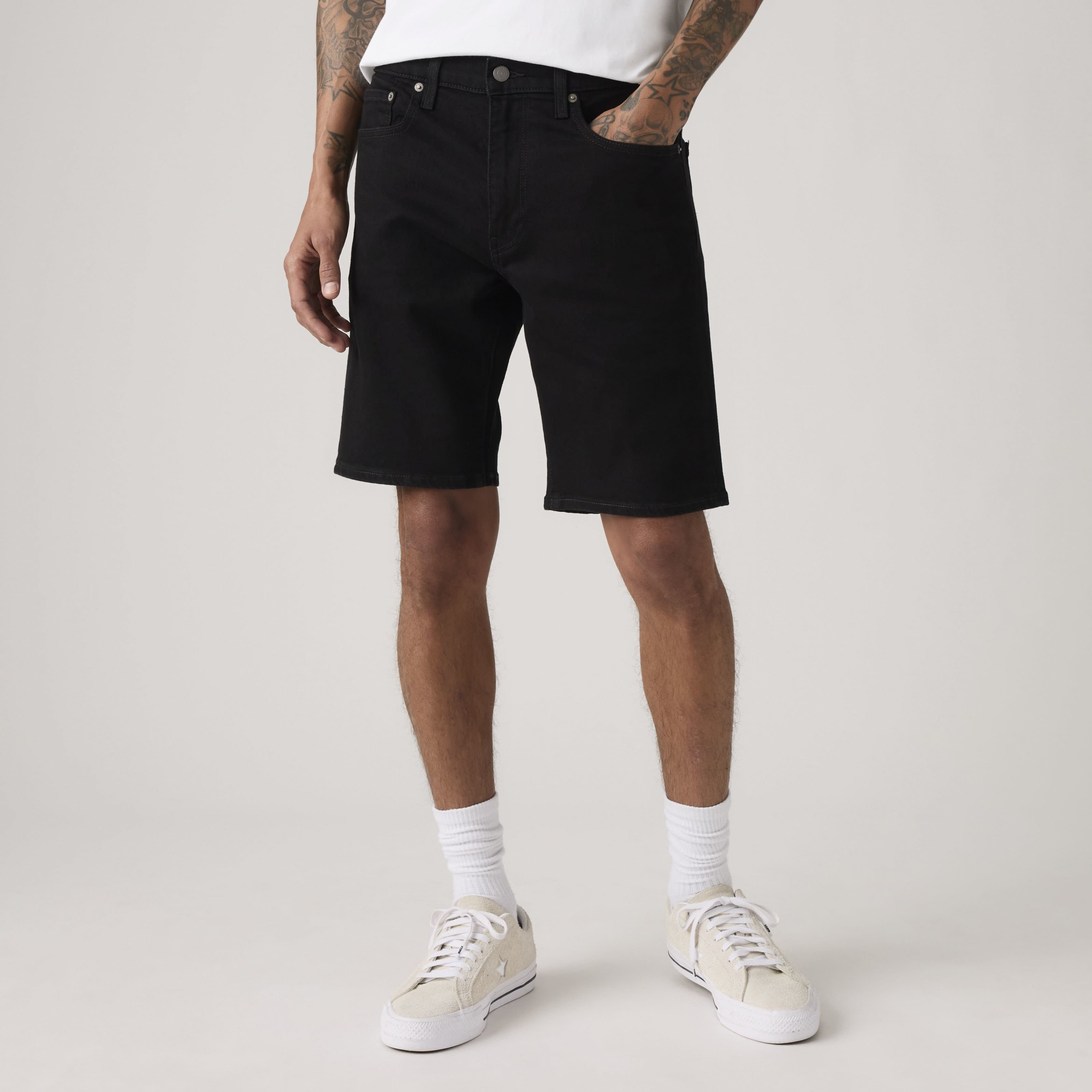 Levi's Kraťasy 405 Standard Džínové Kraťasy Černé 36