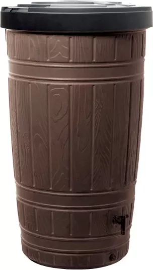 Sud na dešťovou vodu Prosperplast Woodcan 265 l, hnědý