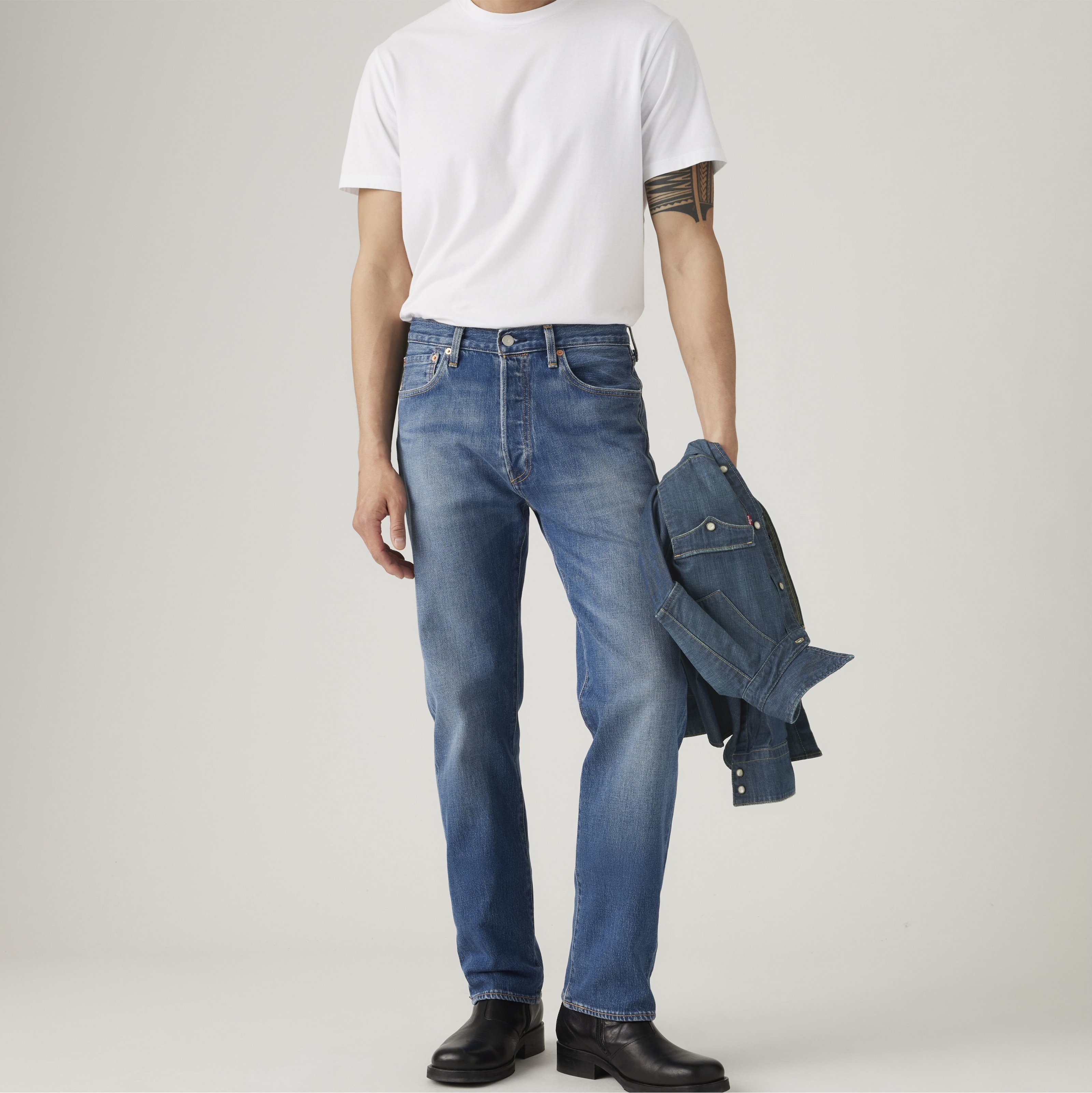 Levi's 501 Original The Fairway Džíny Středně Modré 34/32