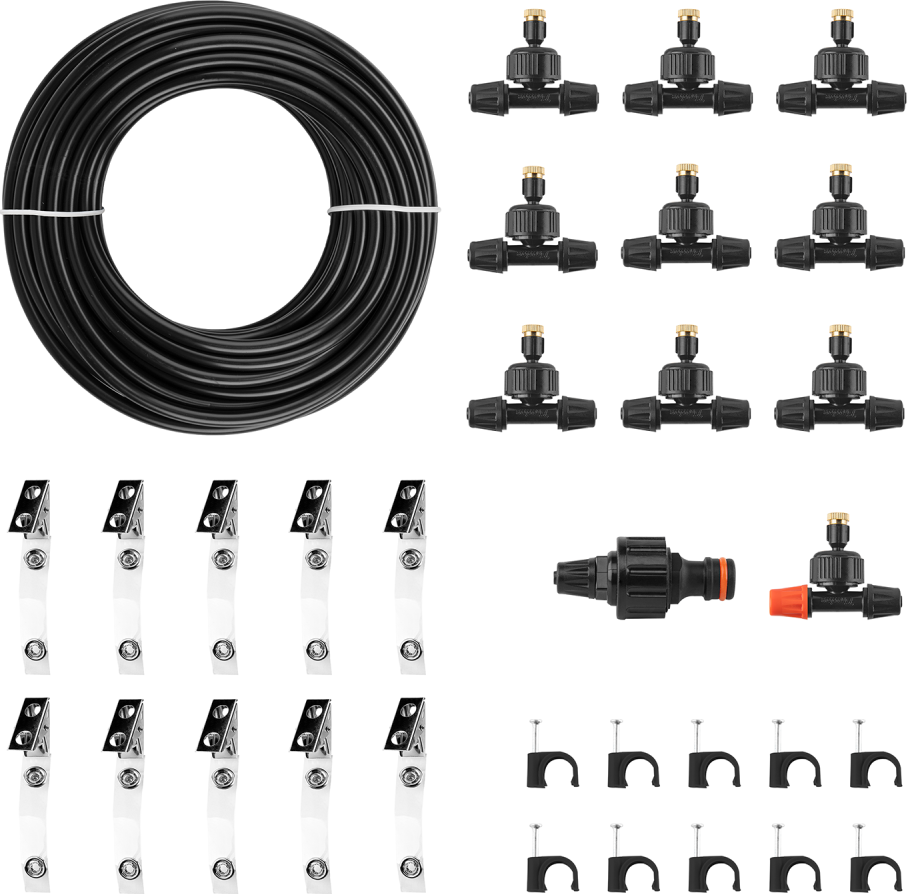 BRADAS Zahradní mlhový set ECO, 15m