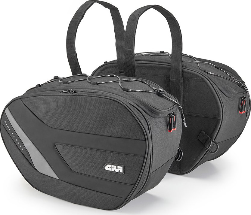 Givi EASY11 boční brašny malé, černé, rozšiřitelné, objem 18-25
