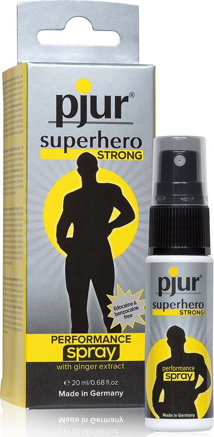 Znecitlivující sprej na penis s přídavkem zázvoru Pjur Super Hero 20 ml