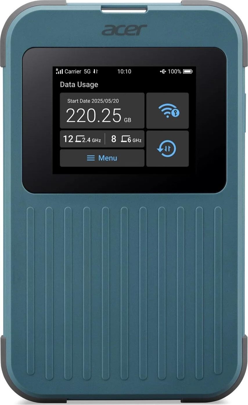ACER Router Connect M4 5G - 5G&LTE dual connectivity mobile WiFi hotspot router FF.G2ZTA.001